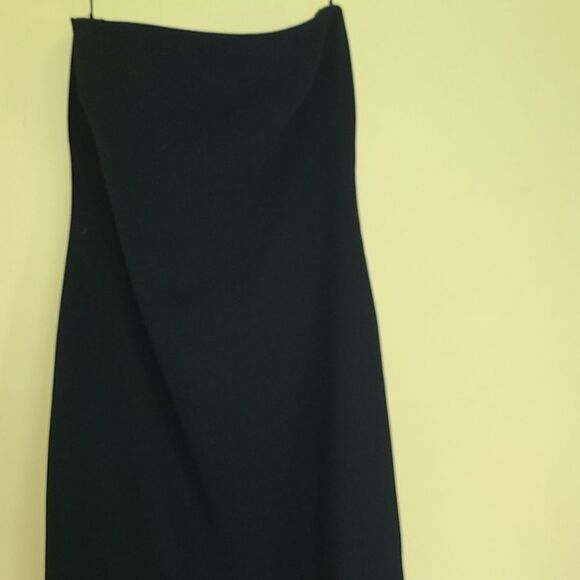 Ralph lauren purple label strapless dress